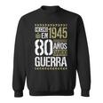 Hecho En 1945 Dando Guerra 80 Años 80 Cumpleaños Hombre Camisa de entrenamiento