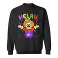 Helau Clown In Box Costume For Carnival Fancy Dress Sweatshirt