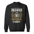 Het Is Een Browne Ding Je Zou Het Niet Begrijpen Browne Naam Sweatshirt