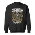 Het Is Een Zimmermann Ding Je Zou Het Niet Begrijpen Zimmermann Naam Sweatshirt