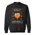 Holy Aperoli X Merry Spritzmas Spritz & Christmas Sweatshirt