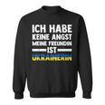 Ich Habe Keine Angst Meine Freundin Ist Ukrainer Sweatshirt