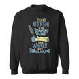 I'm A Writer Not A Serial Killer Writing Sweatshirt