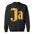 Ja Oktoberfest Vintage German Bavarian Yes Sweatshirt
