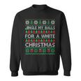 Jingle My Balls For A Christmas Divertidos Jingle Balls Camisa de entrenamiento