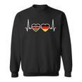 Kenya Germany Heartbeat Flag German Kenyan Sweatshirt