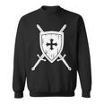 Knight Costume Knight Costume Shield Sword Sweatshirt