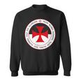 Knights Templar Cross And Seal Knight Sweatshirt