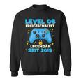 Level 6 Jahre Geburtstags Junge Gamer 2019 Geburtstag Sweatshirt