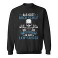 Lorry Driver Truck God Created Good Truck Driver Trucker Sweatshirt