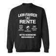 Lorry Driver In Retirement Sweatshirt