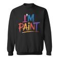 I Love To Finger Paint Couples Sweatshirt