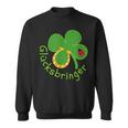 Lucky Charm Ladybird Clover Leaf For Friends Good Luck Sweatshirt