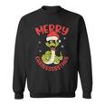 Merry Chrisssstmas Snake Cute Snake Christmas Sweatshirt