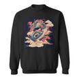 Motif Dragon Japonais Pour Un Style Emblématique Sweater e