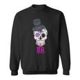 Mr Sugar Intage Avec Tête De Mort Dia De Los Muertos Sweater e
