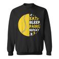 Padelista Divertido Jugador Padel Eat Sleep Padel Repeat Camisa de entrenamiento