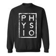 Physio Minimalism Physiotherapist Sweatshirt