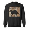 Raccoon Chemistry Lover Sweatshirt | Unique Periodic Elements Design