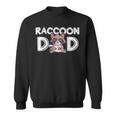 Raccoon Dad Sweatshirt - Father's Day Gift - Funny Trash Panda Design