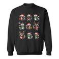 Raccoon Lover Christmas Lights Sweatshirt - Festive Pajama Top