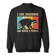 Raccoon Lover Unisex Sweatshirt - Cozy Introvert Essential