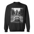 Raccoon & Sasquatch Fun Sweatshirt - Unisex Pullover