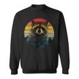 Raccoon Sweatshirt - Cozy Unisex Woodland Animal Theme