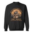 Raccoon Vintage Sweatshirt - Outdoor Adventure | Hiking Enthusiast