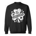 The Redhead Clovers Stamp Cute Saint Patrick's Day Fun Sweatshirt