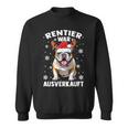 Reindeer Was Out Sold Out English Bulldog Christmas Sweatshirt