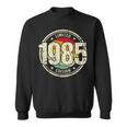 Retro 38 Yearsintage 1985 Limited Edition 38Th Birthday Sweatshirt