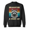 Retro Raccoon Sweatshirt for Women, Men & Kids | Vintage Style