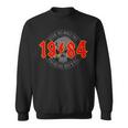 Rock And Roll Heavy Metal 1984Intage Birthday Sweatshirt