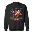 Santa Wrestling Christmas Wrestler Matching Sport Lover Sweatshirt