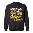 Scary Lunch Lady School Cafeteria Halloween Lunch Lady Sweatshirt