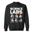 Science Labs Dogs Labrador Retriever Science Teacher Sweatshirt