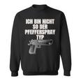 'Selbstverteidigungs Pilots' Motif Sweatshirt