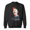 Singer Robbie Williams Of Take That LiveIn The Park 1998 Sweatshirt