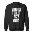 Skibidi Toilette Rizz Ohio Sweatshirt