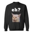 Smudge The Cat Dinner Cat Meme Sweatshirt