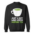 Solo Un Chico Al Que Le Encanta El Té Matcha Camisa de entrenamiento