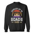 Spielerpapa Leveled Up To Daddy 2025 Dadintage Sweatshirt