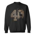 Stag Motif For Hunters 40S Birthday Or Anniversary Sweatshirt