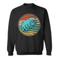 Tardigrade Water Bear Vintage 70S 80S Microbiology Science Sweatshirt