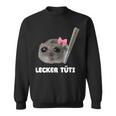 Tasty Tüti X Sad Hamster Meme Grass Bag Cannabis Sweatshirt