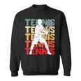 Tennis Tennis Player Boys Children Sweatshirt