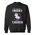 Tenor Horn Tenor Hornist Unicorn Slogan Idea Sweatshirt