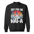 Time For The Haia Shark Sleep Tired Pyjamas Sleep Sweatshirt