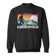 Tracy California Retro 80S Bigfoot Mountains Sweater e